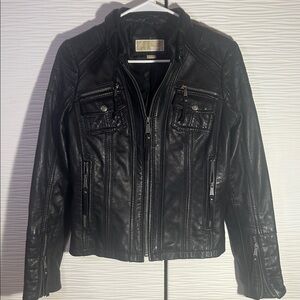 Women's Black Leather Jacket